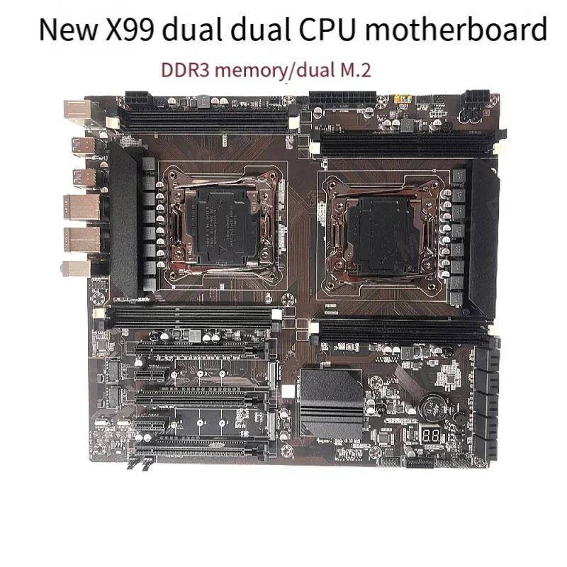 X79 X99 dual motherboard CPU set 2011 pin studio game multi open to strong e5 2680 V3