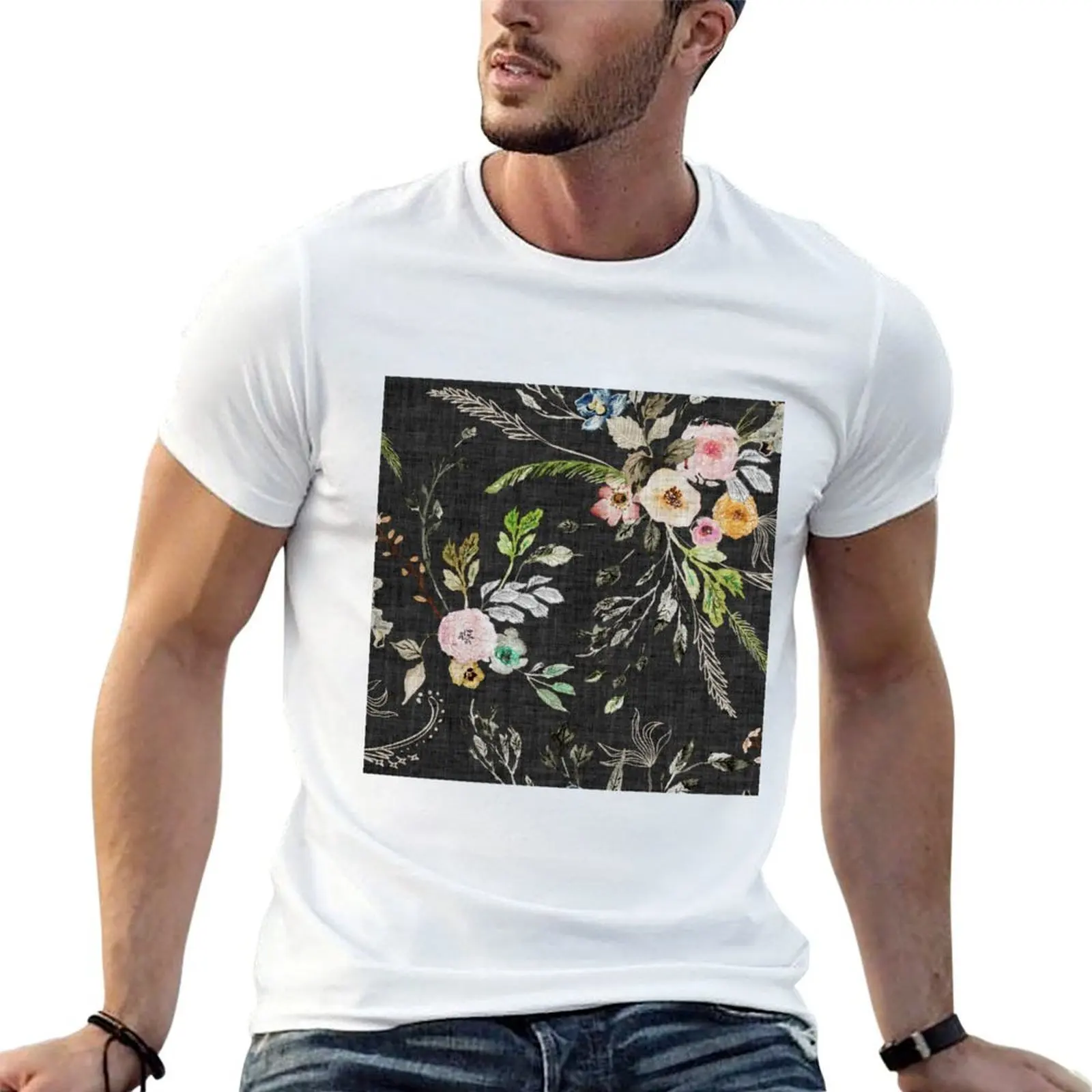 

La Boheme Floral T-Shirt t shirts for man graphic tees man t shirt cotton T-Shirt