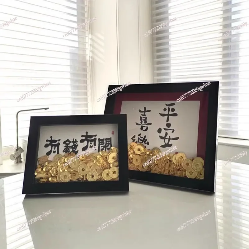 

Chinese style , meaning auspicious and festive, personalized ingot desktop ornament