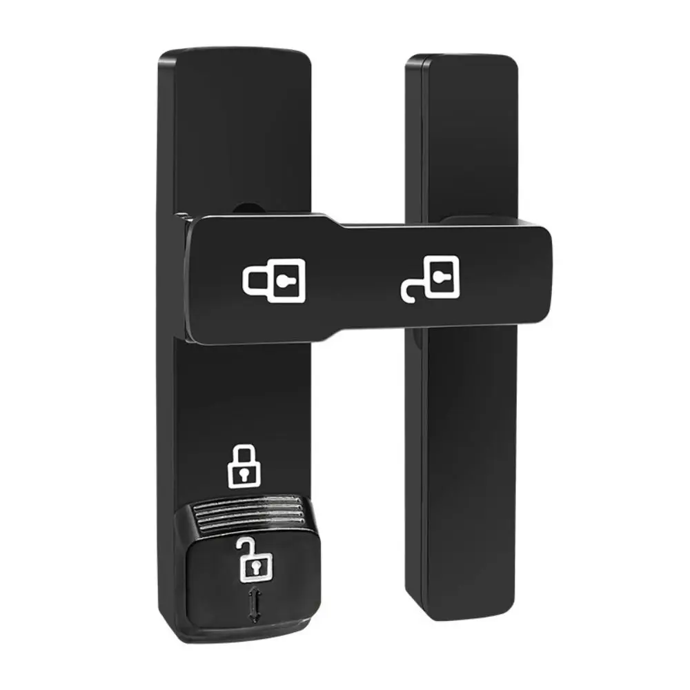 

Фурнитура, светящаяся дверная пряжка из цинкового сплава, 180 градусов, без перфорации, замок для раздвижной двери, светящаяся дверная защелка, дверь сарая