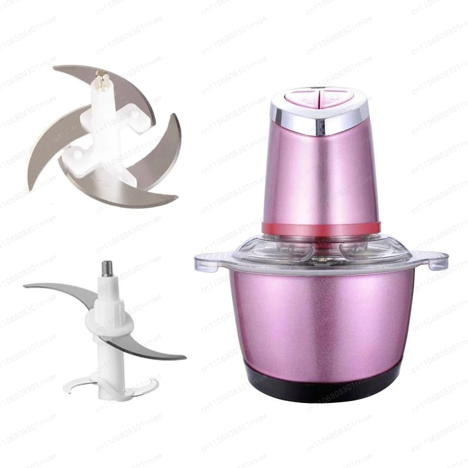 Household multi-functional meat grinder broken wall color steel garlic paste ground meat complementary food cooking