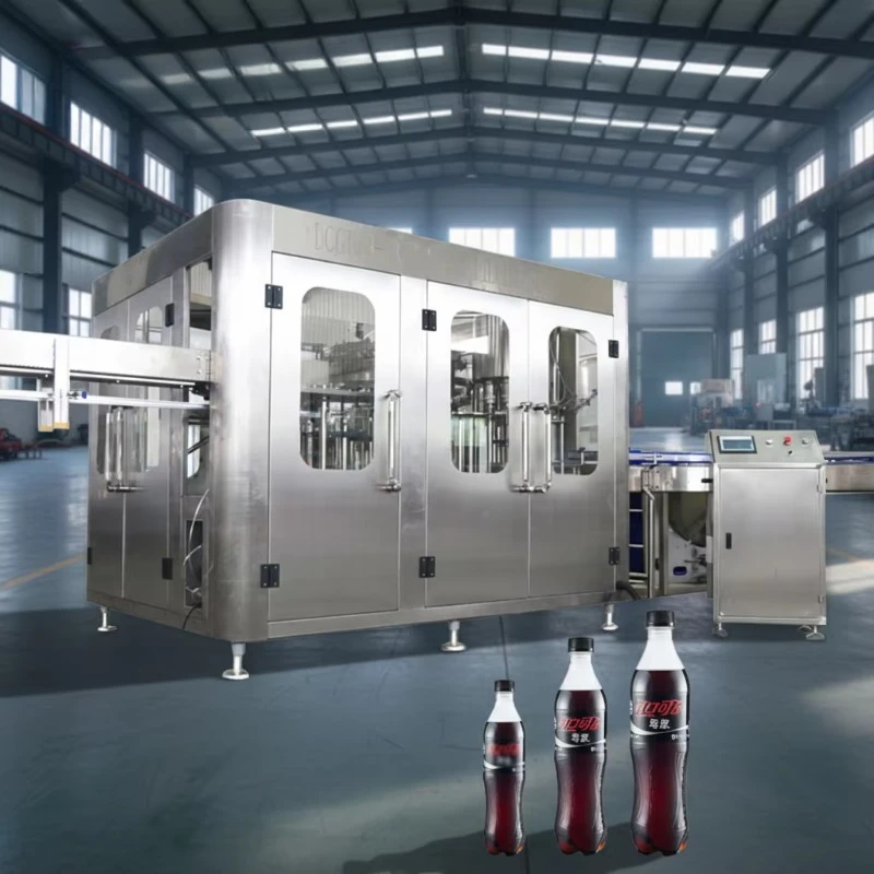 Carbonated Soft Drink Automatic Filling Machine Soda Beverage Production Line for Factory Use Custom