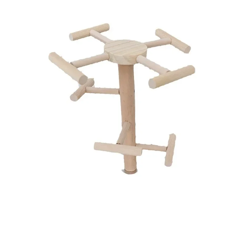 3Pcs parrot bird toys, bird cage with bearing rotating stand, rotating playground educational products