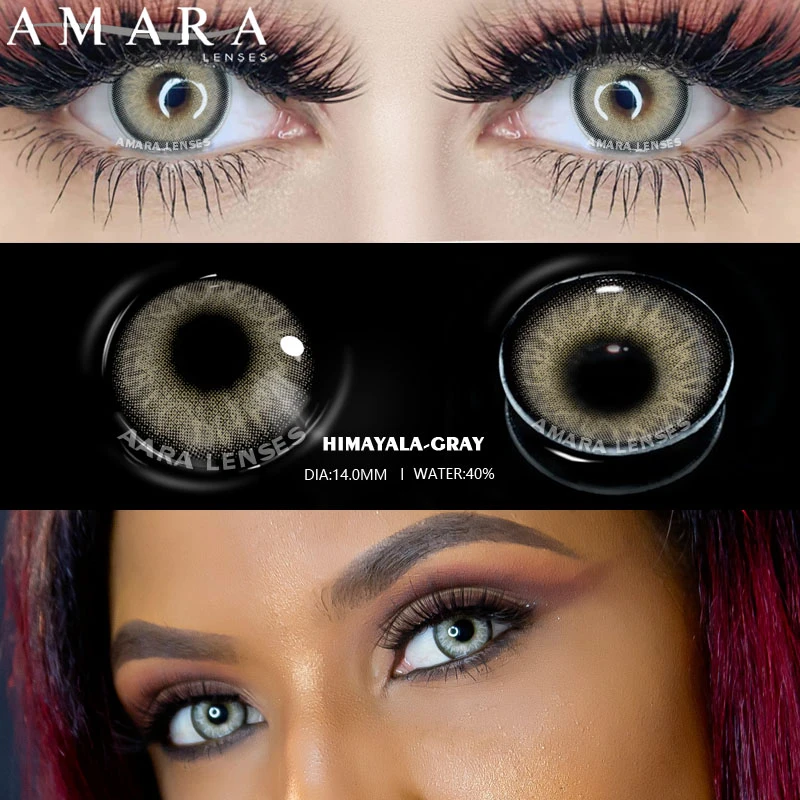 EYESHARE Color Contact Lenses For Eyes 1pair Yearly Natural Eye Green Color Lens Cosmetic Soft Eye Lenses Beauty Pupils