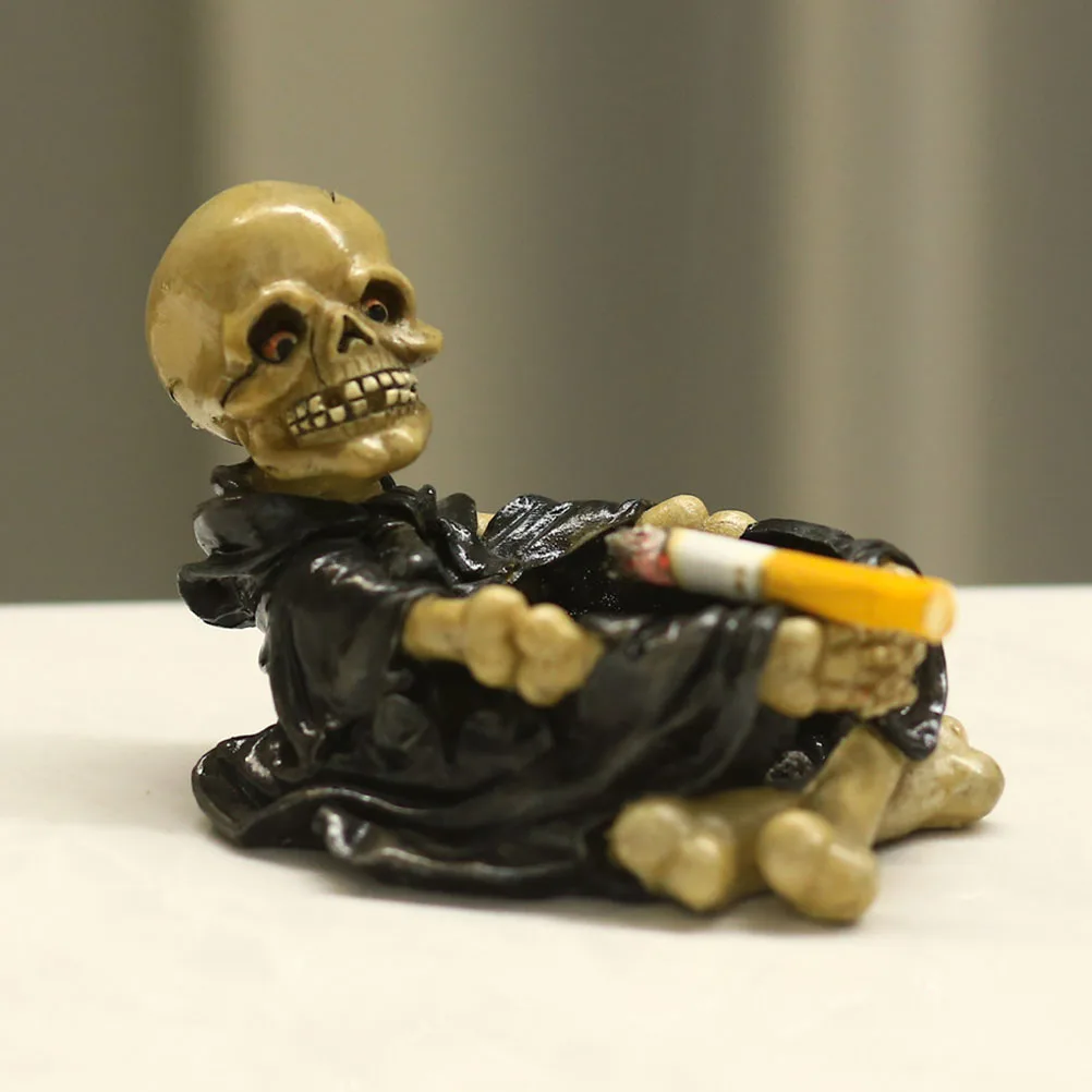 

Skull C Resin Holder Unique Halloween Decor Desktop Halloween C St Statue C St Wax Container