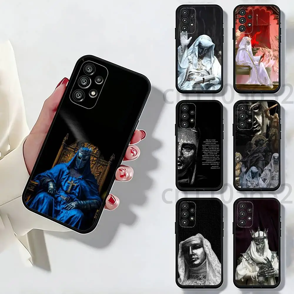 Cool Baldwin IV of Jerusalem Phone Case For Samsung S25,24,23,22,21,S20,Ultra,Plus,FE Black Soft Cover
