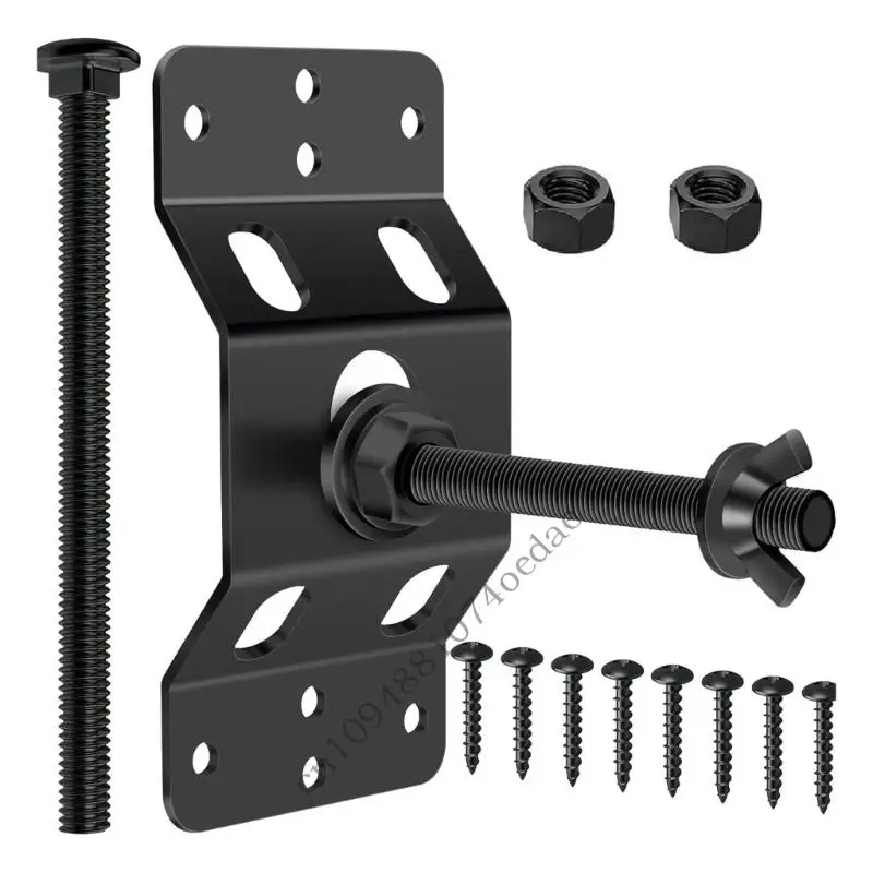 

0XXC Heavy Duty Steel Wall Mount Spare Tire Holder Anti Loose Design Tire Mounting for Enclosed Trailers Secure Storage