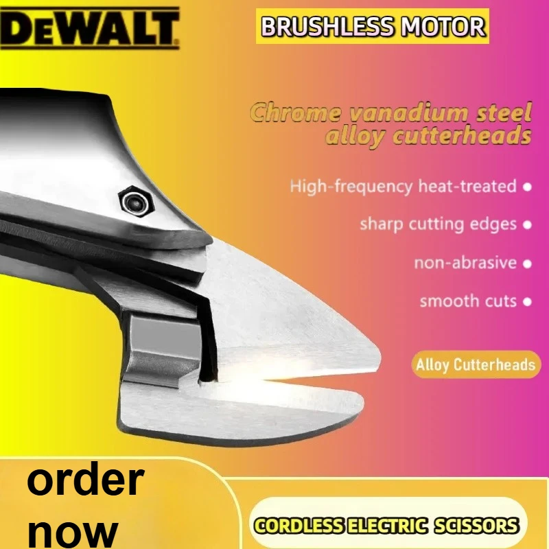 

Dewalt Brushless Electric Scissors 500W Cordless Iron Sheet Scissors Electric Metal Cutting Tools For 18V Battery