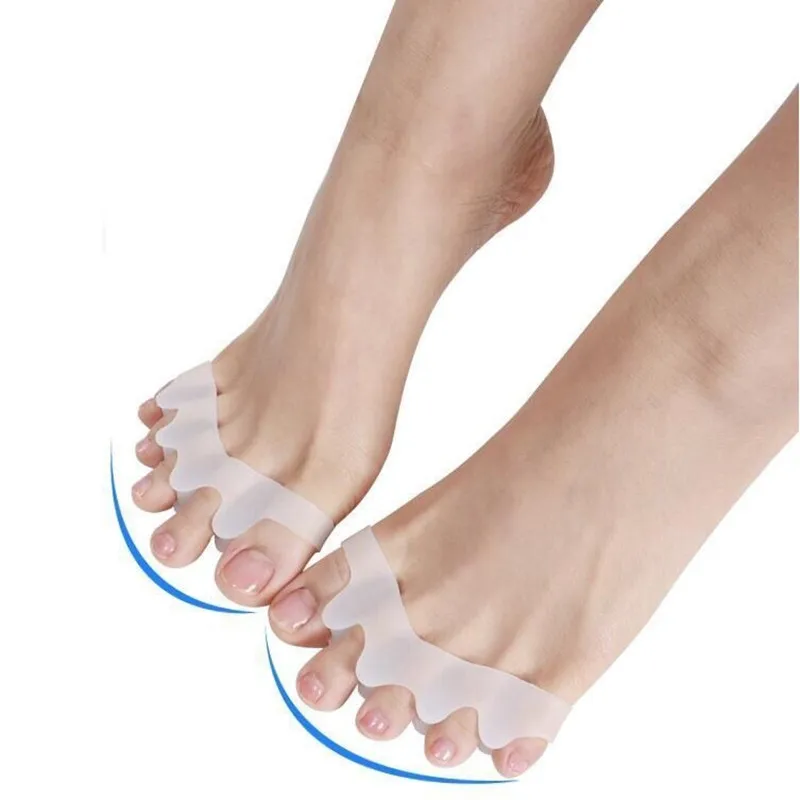 

Silicone Thumb Eversion Orthotics Thigh Bone Correct Orthotics Cloven Foot Man Woman Can Wear Shoes Toe Rings Brasalet