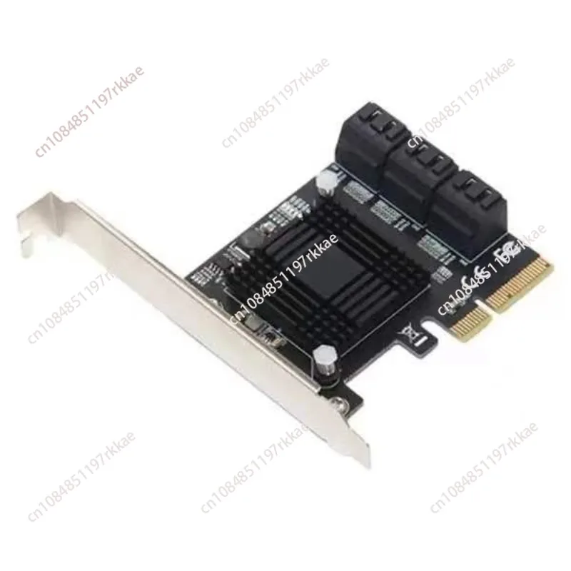 6 Port SATA 3 PCI Express Expansion Card PCI-E/PCIE SATA Controller SATA Multiplier SATA3 6Gbps ASMedia ASM1166 Chip for HDD SSD