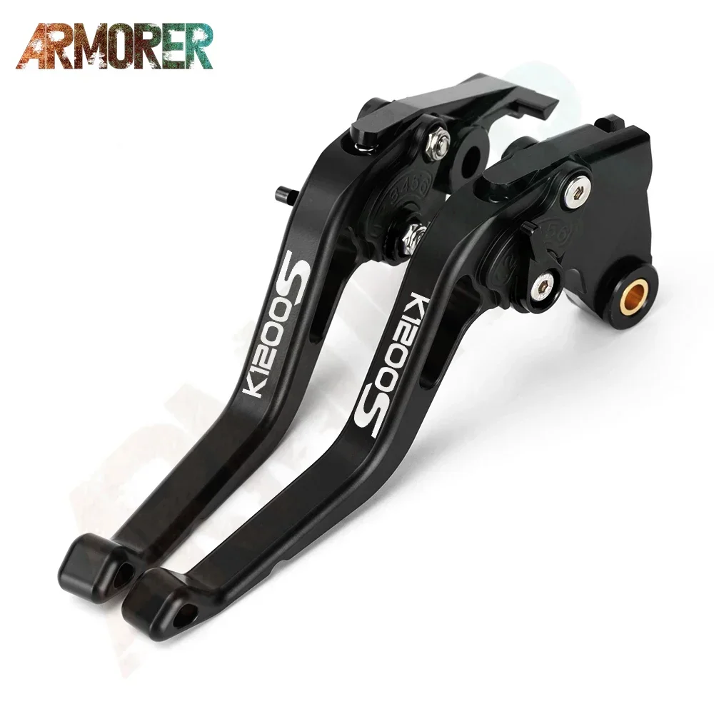 For BMW K1200S K1200 S K 1200S K 1200 S 2004 2005 2006 2007 2008 CNC Aluminum brake clutch lever Motorrcycle Accessories