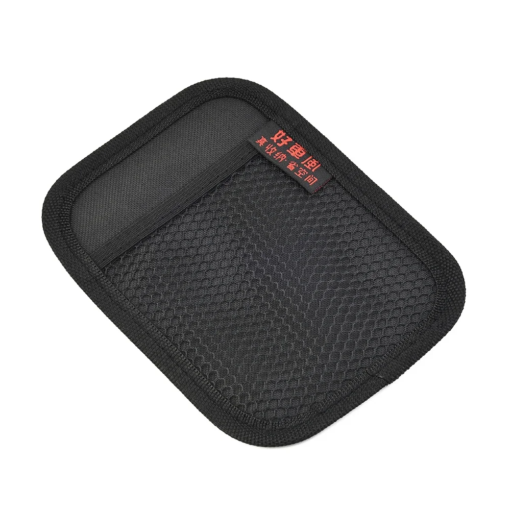 Storage Bag Vehicle Stick-up Net Phone Holder Organizer Pouch Non-woven Fabric Car Accessories Sale Neat Clean