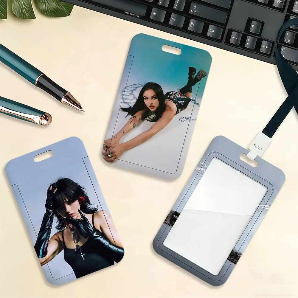 Singer M-Maggie Lindemann Card Holder Cardcase Bank Credit Student ID Subway Work Permit Badge Holder Door Card