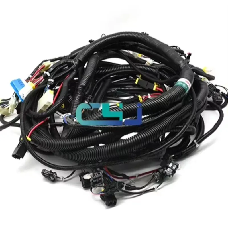External Cabin Wire Harness 20Y-06-24811 For PC200-6 PC220-6 6D102 Excavator Wire Harness 20Y0624811 Construction Machinery Part