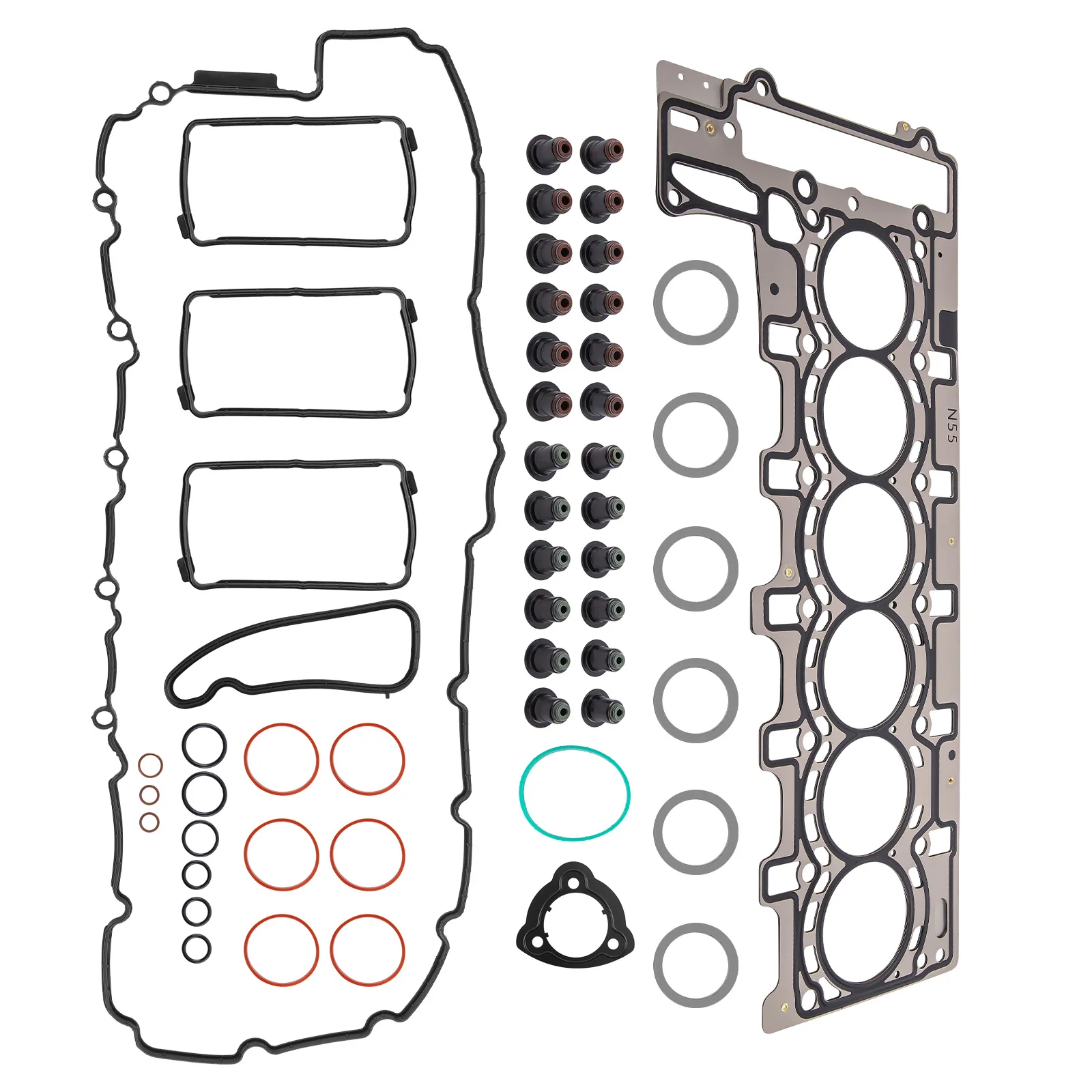 

Cylinder Head Gasket Set for BMW X3 X4 X5 X6 E82 E90 135i 435i 3.0T 11127599212