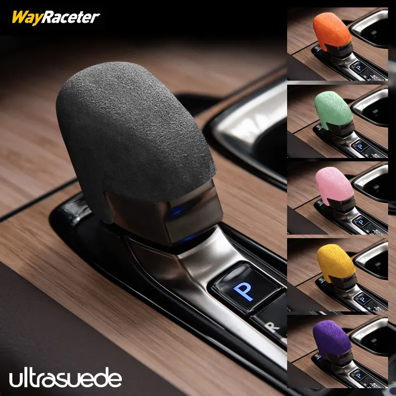 

Ultrasuede Suede Wrap LHD & RHD Car Gear Shift Knob Trim Cover For Lexus RX AL30 2023 2025 RX500h RX350 2024 Accessories
