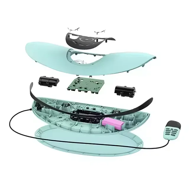 Phenitech Nuovo massaggio alla vita, massaggio elettrico alla vita con telecomando, massaggio alla vita regolabile con 4 modalità di velocità shippi veloce