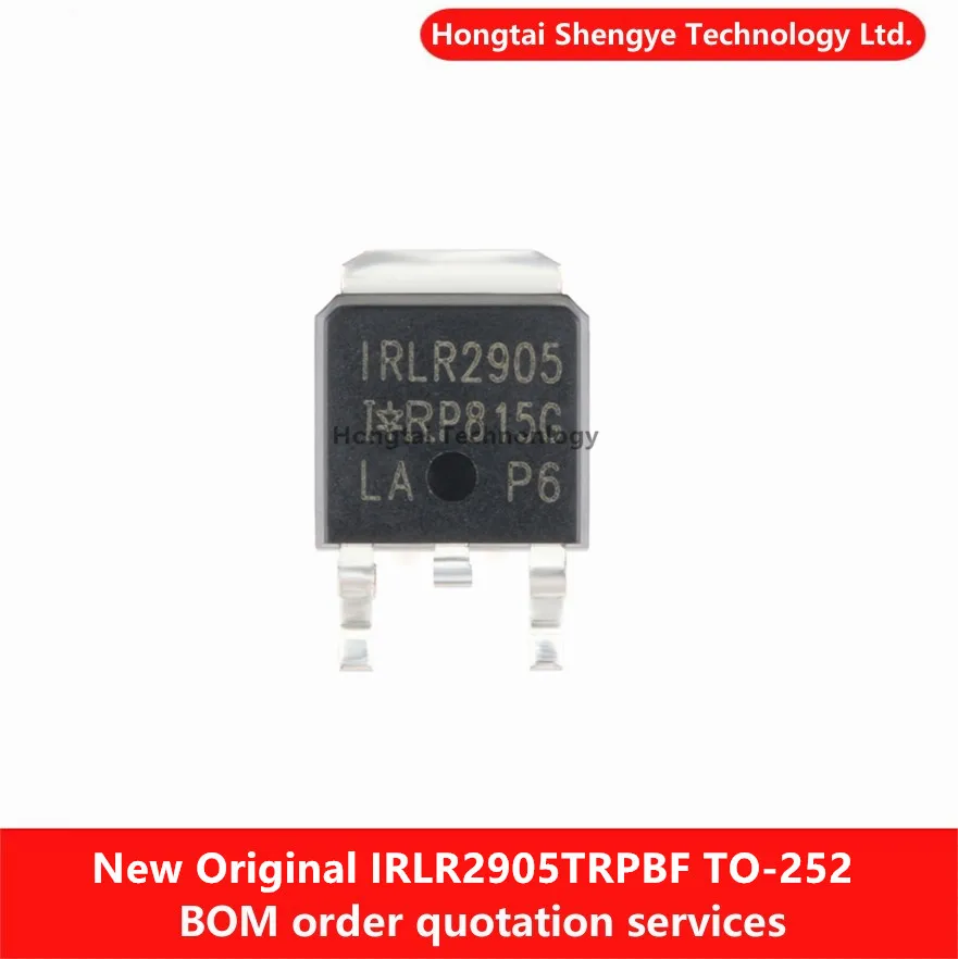 New Original IRLR2905 TO-252 IRLR2905TRPBF N-Channel 55V/42A MOSFET Transistor