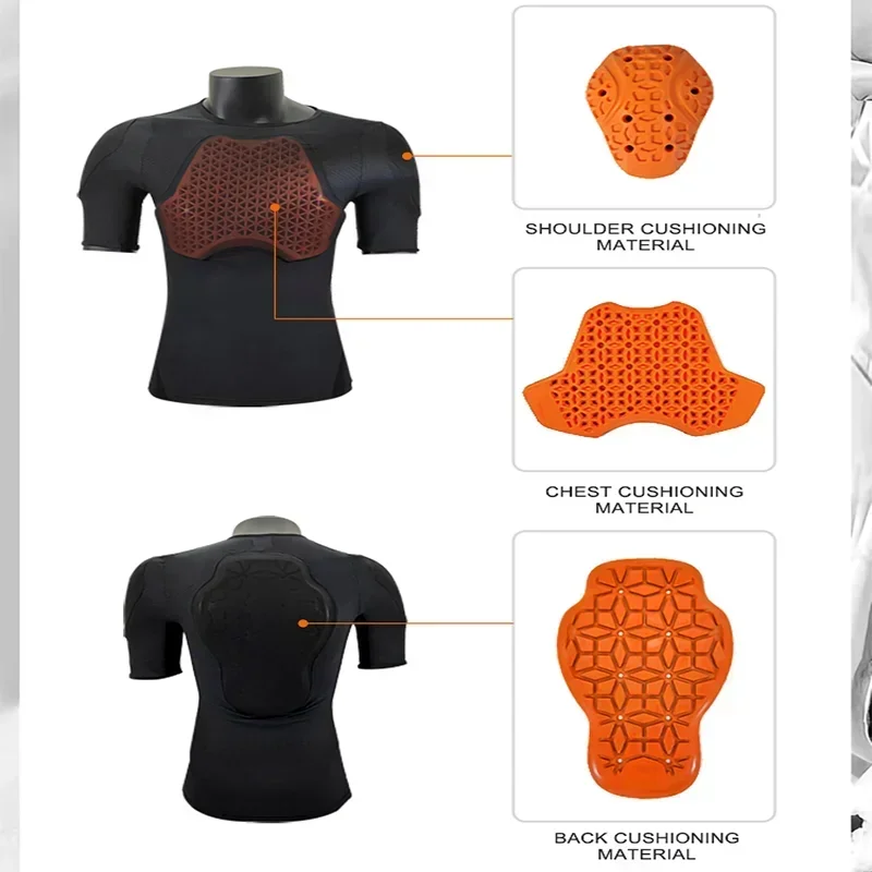 

Sports Armor Protector Jacket Body Support Motorcycle Cycling Offroad Guard Brace Protective Gears Chest Ski Protection