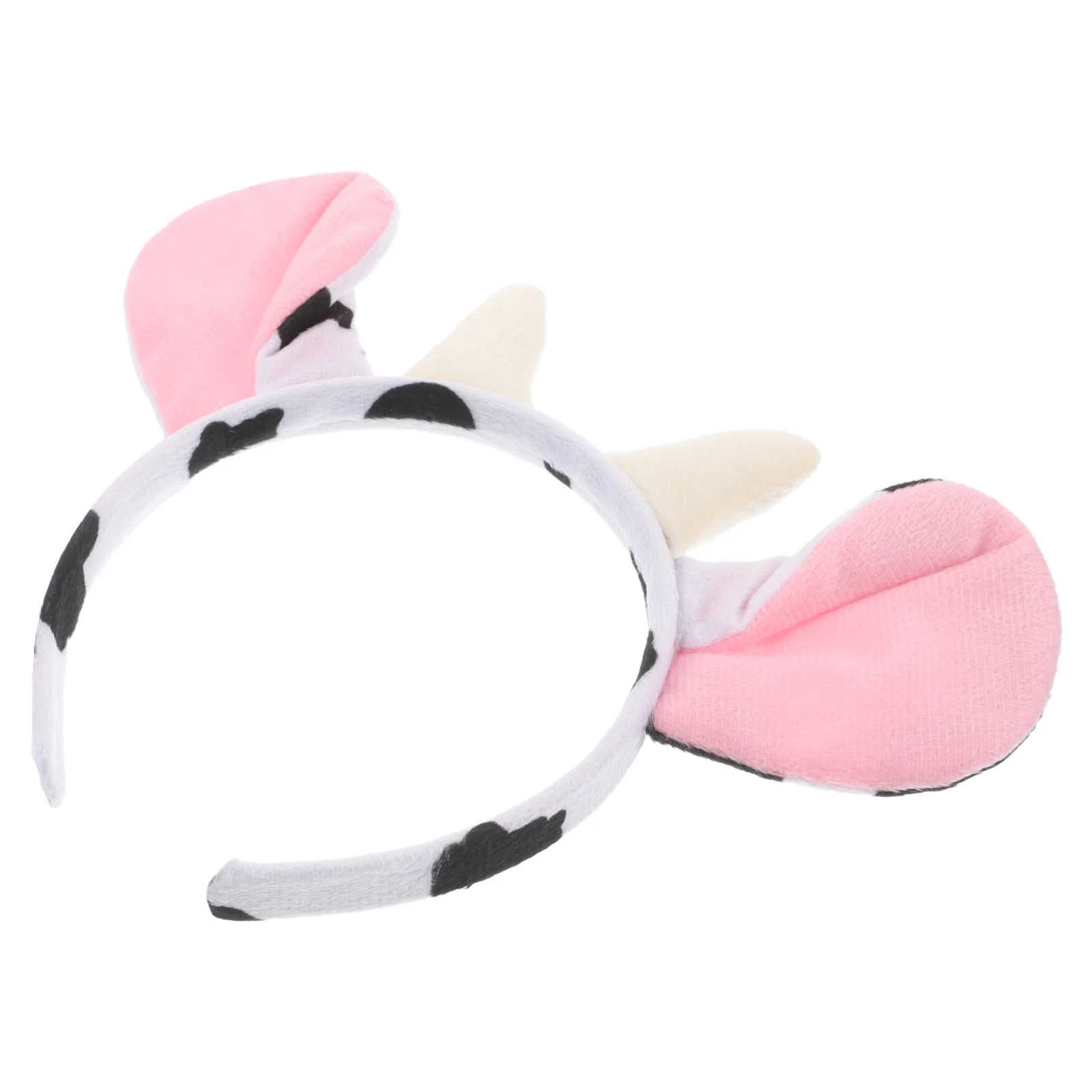 

Cute Cow Headband For s Women Funny Animal Ears Hair Accessory Soft Farm Costume Party Halloween Decoration Cartoon