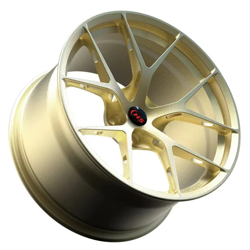 

Custom Deep Lip 18" 20" 21" 22" Gold 19x10.5inch Forged Magnesium Alloy Wheel Racing Rims Lightweight for Porsche Lamborghini