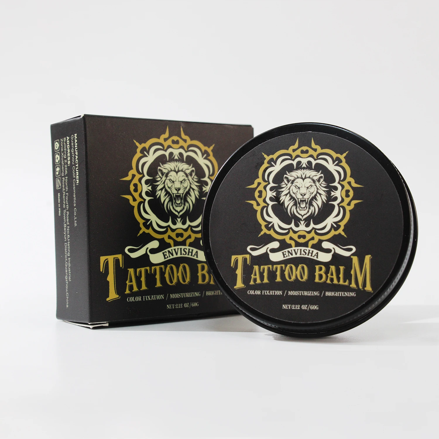 ENVISHA Tattoo-Hautpflege-Balsam-Creme, feuchtigkeitsspendend, nährend nach dem Tätowieren, hellt dauerhafte Farbfixierung auf, nicht reizend – Detail 16