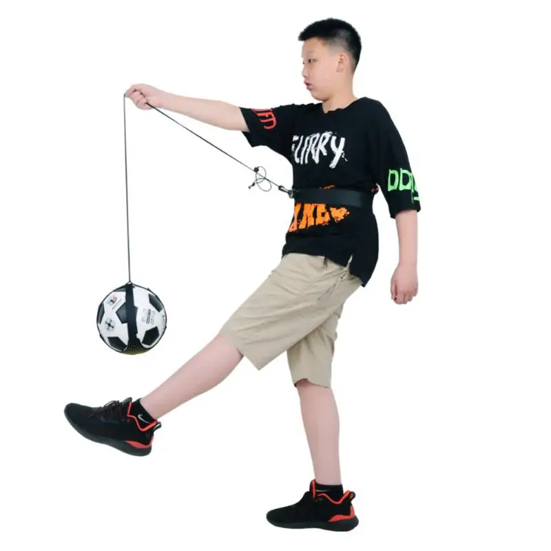 Primary and Secondary Student Football Training Gear: Bouncing Ball Bag and Control Device