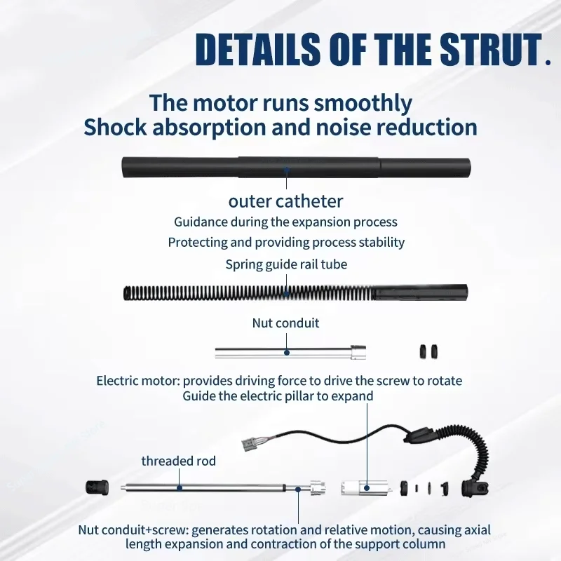 Electric Hatch Lift Support Struts for BMW 2 Series F45 2014 2015 2016 2017 2018 Power Tailgate Support 51247348523