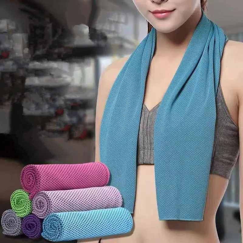 Toalha Refrescante Nova, Toalha de Resfriamento Instantâneo para Corrida, Jogging e Academia, Toalha para Esportes ao Ar Livre