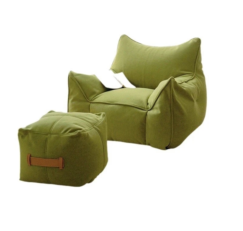 Little Monster Beanbag Couch Can Lie On The Balcony Tatami Cushion Small Bedroom Single Sofa Chair Cama Sofa Living Room