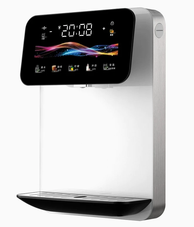 Hot & Cold Water Dispenser Wall-Mounted Smart Instant Heating for Hotels Commercial & Household Use Black/White Food-Grade ABS