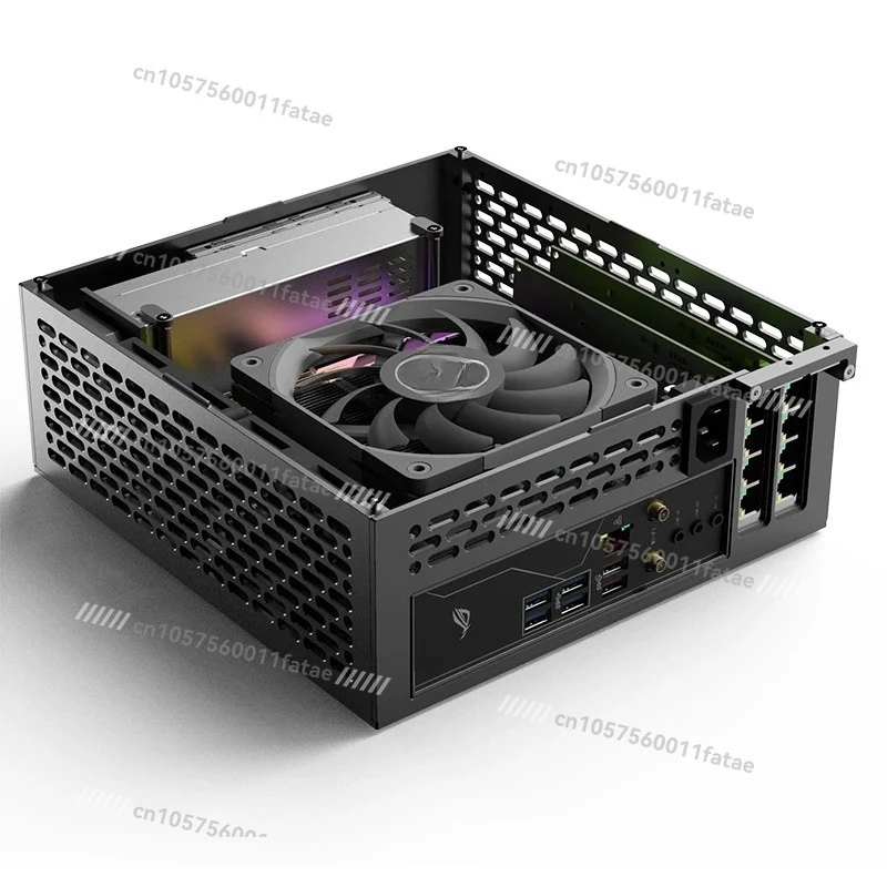 

5-liter Mini A24-V5 Dual Slot Single Display 1u Power Itx Chassis, Double-sided Chamfering