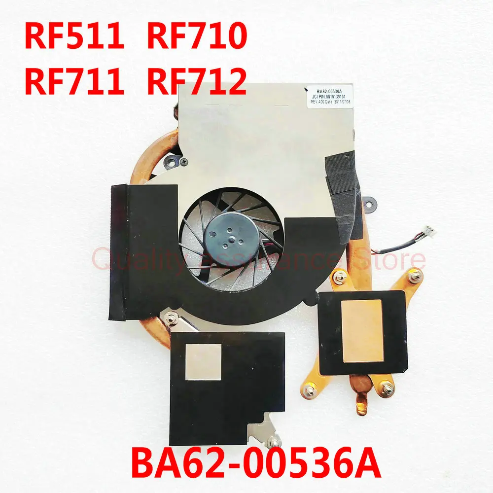 Laptop Heatsink Cooling Fan Cpu Cooler For SAMSUNG RF510 RF511 RF710 RF711 RF712 RC530 RC730 BA62-00536A 00536B/C