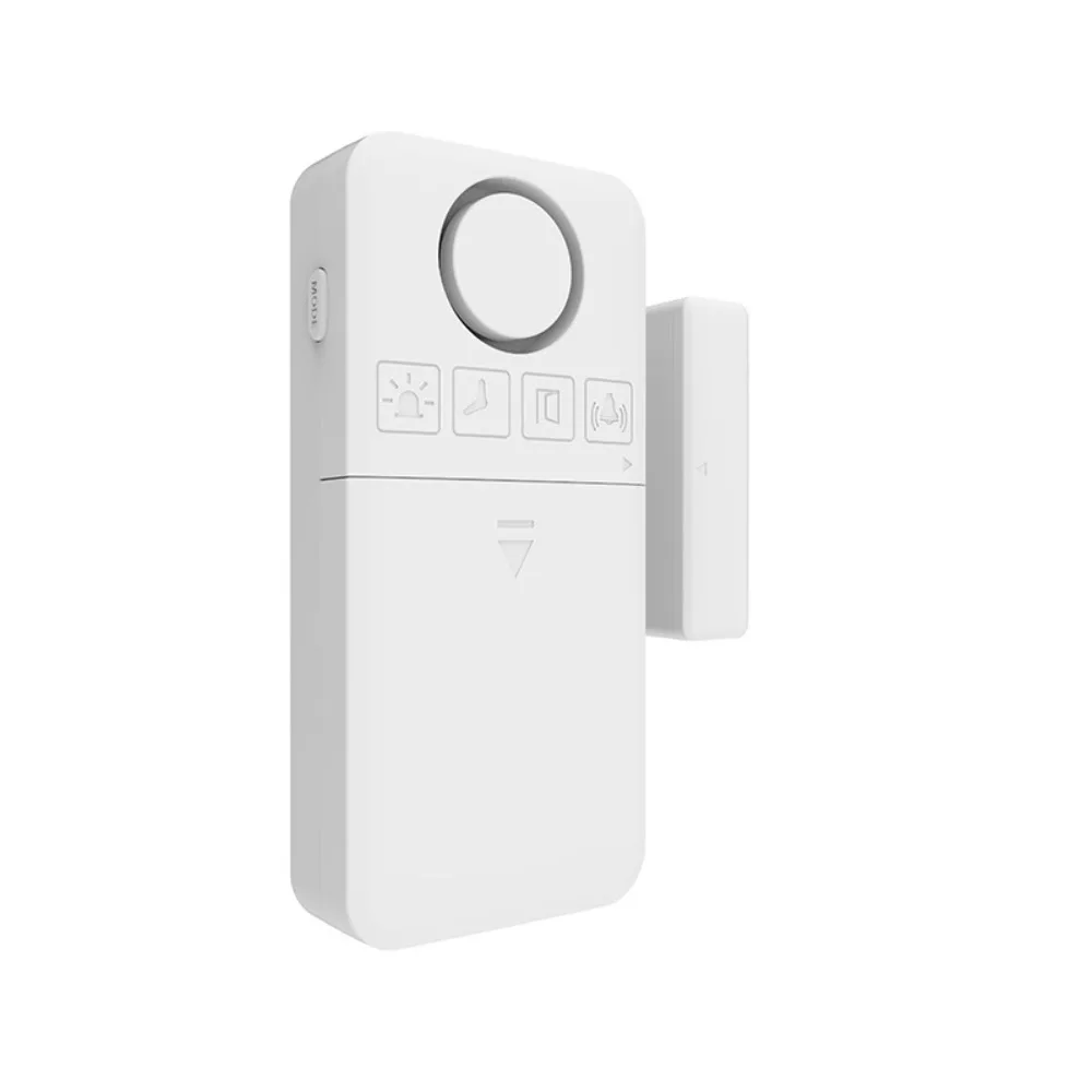 

Модная беспроводная сигнализация для дверей и окон, удобная многофункциональная домашняя сигнализация, белая мини-сигнализация для холодильника, для спальни