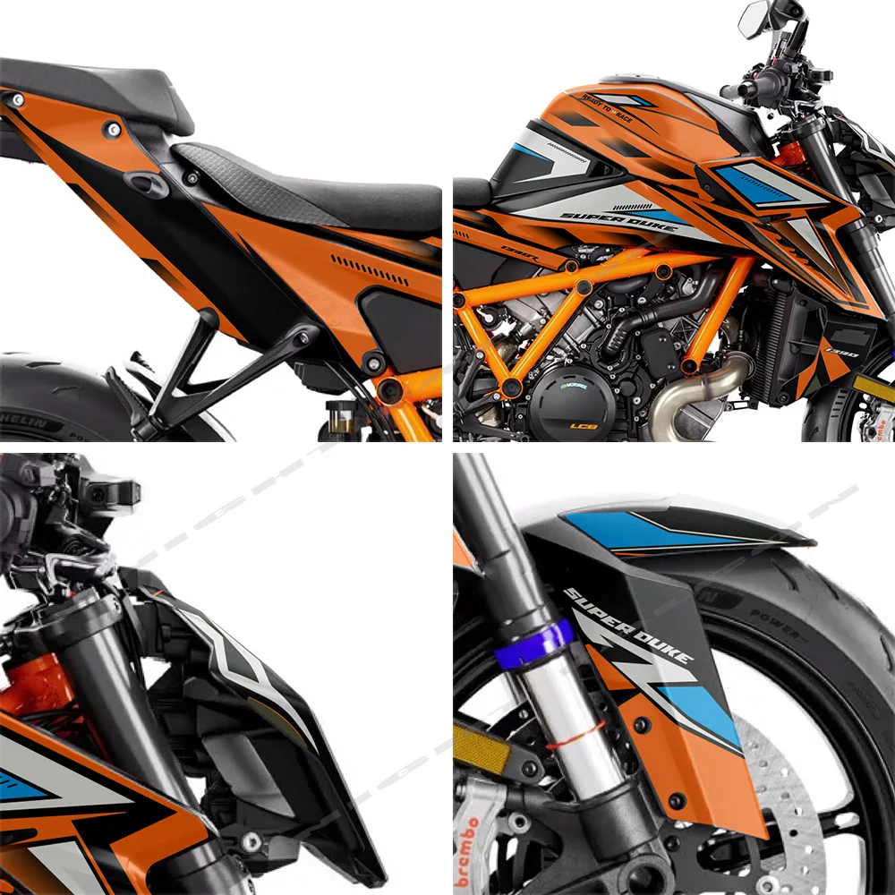 For Superduke 1390 R 1390 Super Duke R 2024 Sticker Kit Full Graphic Stickers Decoration Stickers