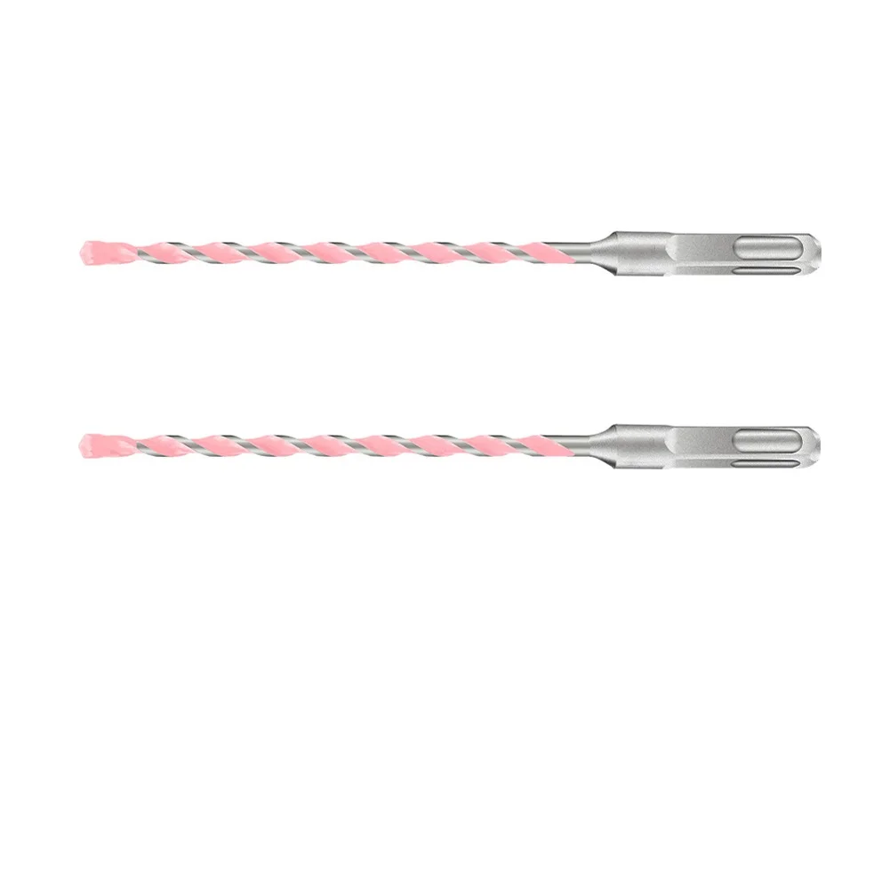 Simplify Your Drilling Needs with This Reliable Pair of Long Lasting Hammer Bits at Lengths of Two Hundred Millimeters Each