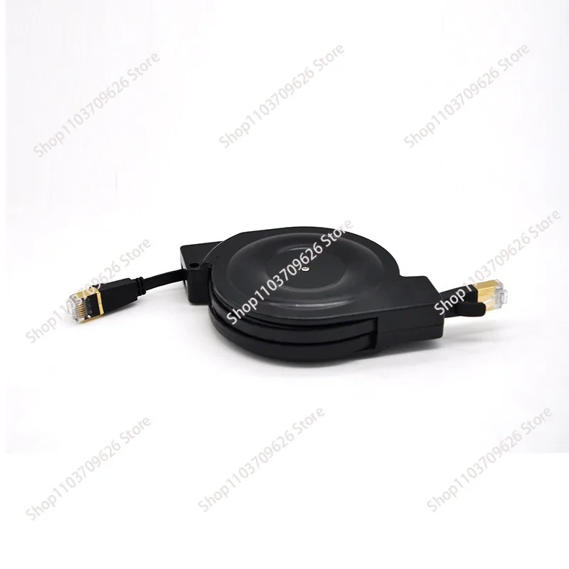 Double-pull network cable, tape cable, automatic storage, reel cable, reel 5 meters 6 type