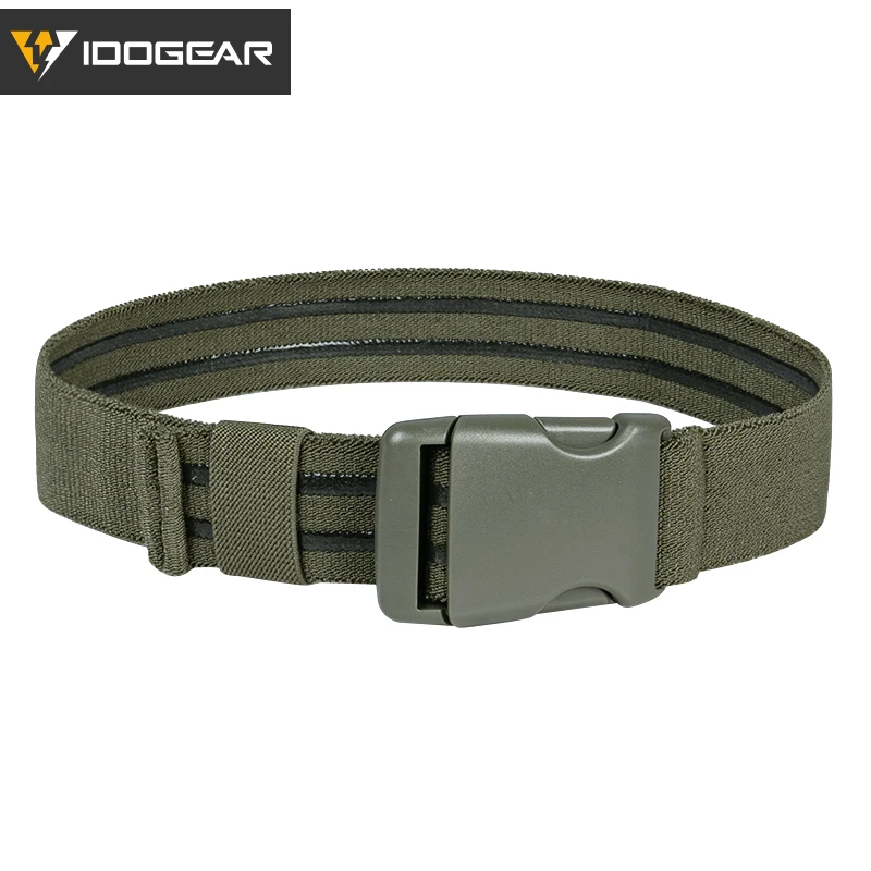 IDOGEAR Tactical Thigh Leg Strap for Holster Knife Elastic Thigh Strap Outdoors EDC Leg Hanger with Quick-Release Buckle 3417