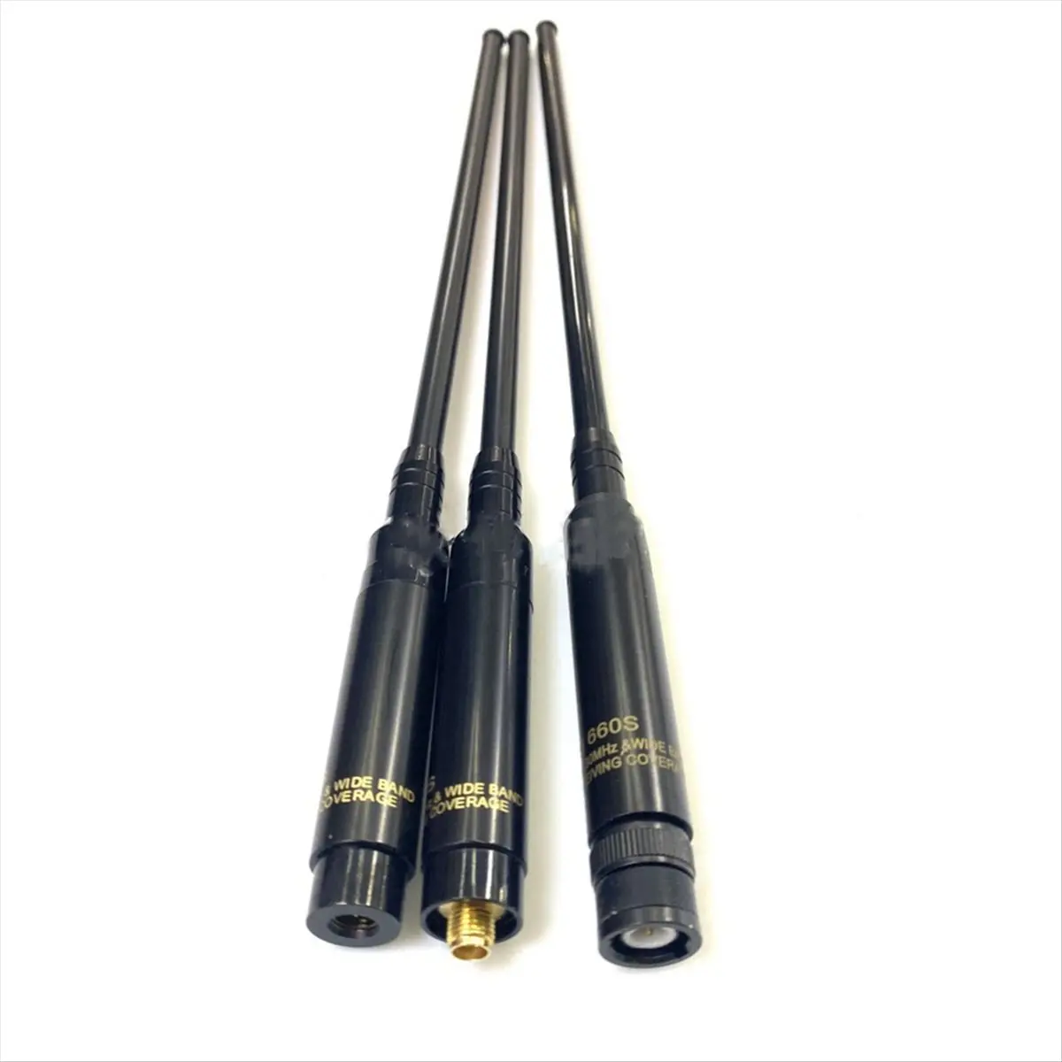 Walkie Talkie Antenna 144/ 430MHz Antenna High Gain Telescopic Antenna SMA-Female Antennas for //-ABLM