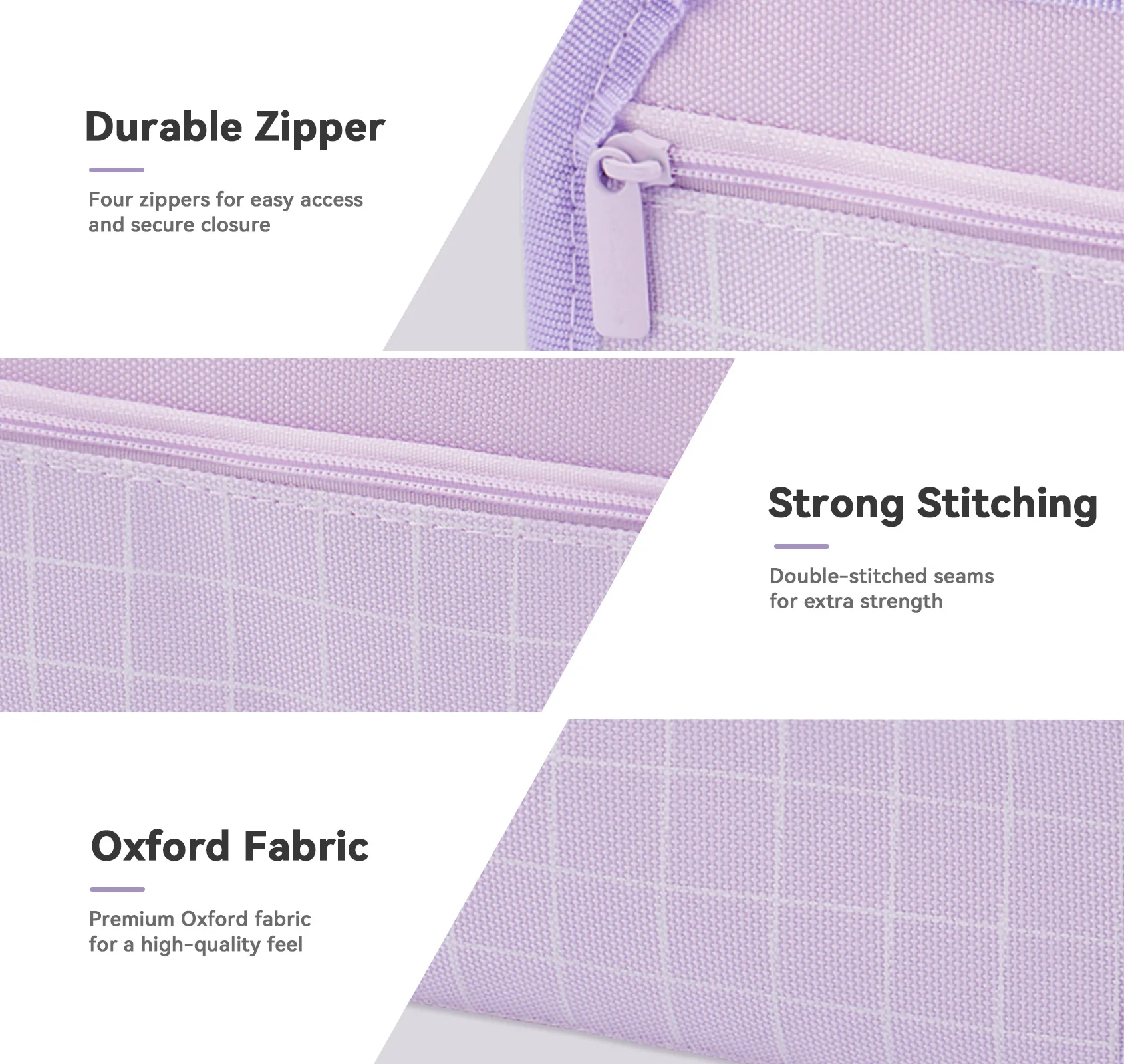 مقلمة ذات سعة كبيرة وبسيطة وحقيبة أقلام رصاص محمولة باليد وحقيبة مستحضرات التجميل المحمولة هدية للقرطاسية المدرسية للطلاب