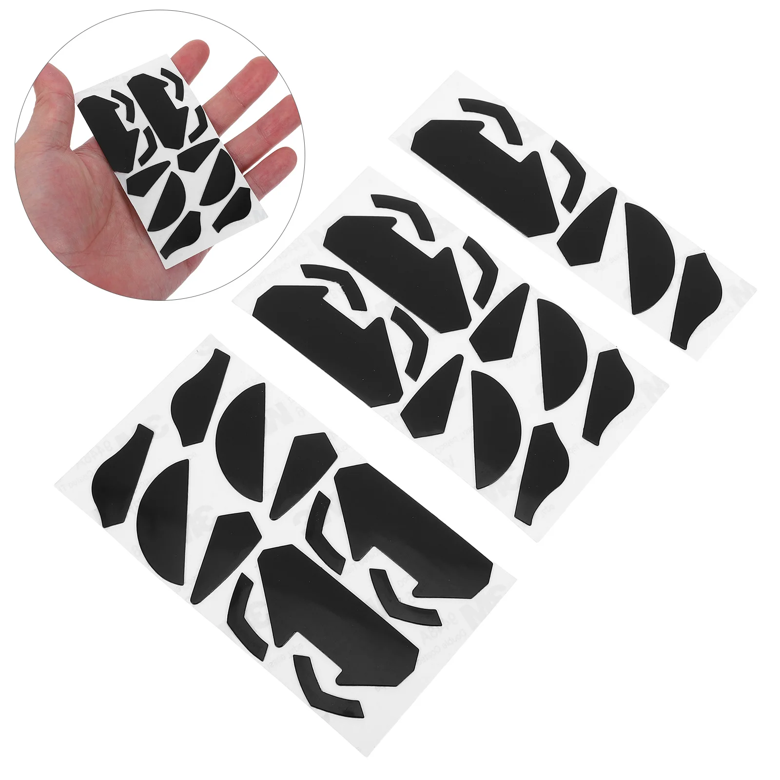 

5 Sheets Mouse Feet Skates Pads Replacement for G402 Self-Adhesive Glide Stickers Non-Slip Computer Mouse Upgrade Gaming