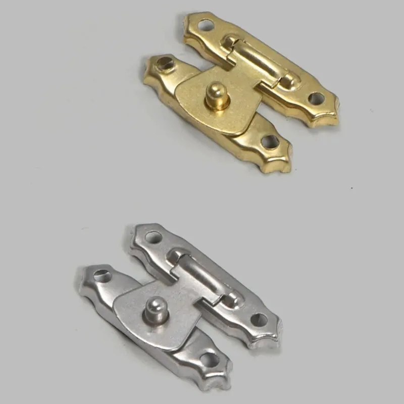 10PCS Antique Bronze Hasp Jewellery Box Suitcase Latch Lock Clasp Wooden Box Latch Buckle Decorative Hardware Accessories