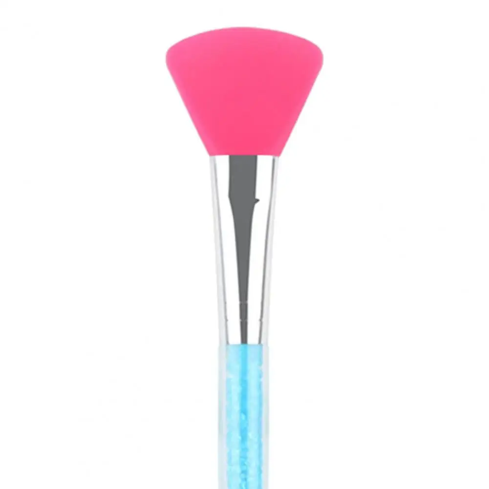 Useful Silicone Face Masque Applicator Ergonomic Handle Makeup Mud Cream Applicator Cosmetic Brush Apply Face Masque