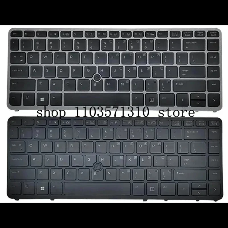 US keyboard With Backlit for HP EliteBook 840 G1 850 G1 ZBook 14 for HP 840 G2 with pointing stick JMzm