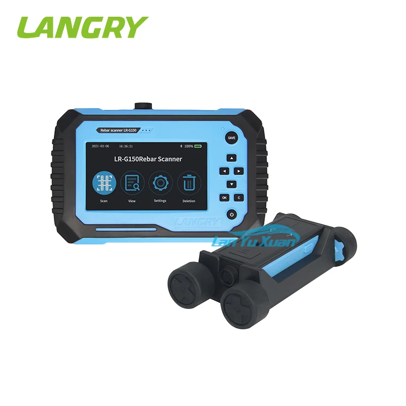 

LANGRY Concrete Cover Meter LR-G150 Rebar Locator Detection Of Reinforced Structure