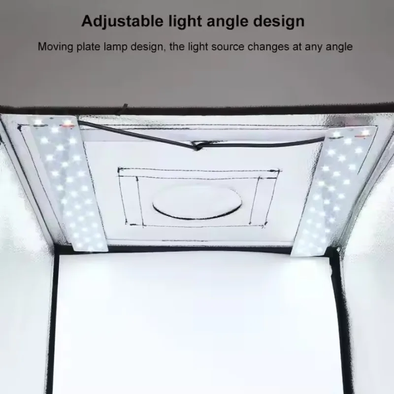 60cm Photo Studio Light Box Photo Studio Soft Box for Product Photography Light Box