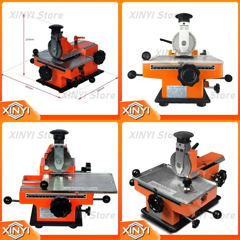 YL-360 for Semi-Automatic Marking Machine for Aluminum Labeling Coding Equipment for Parameter Label Printer Machine for
