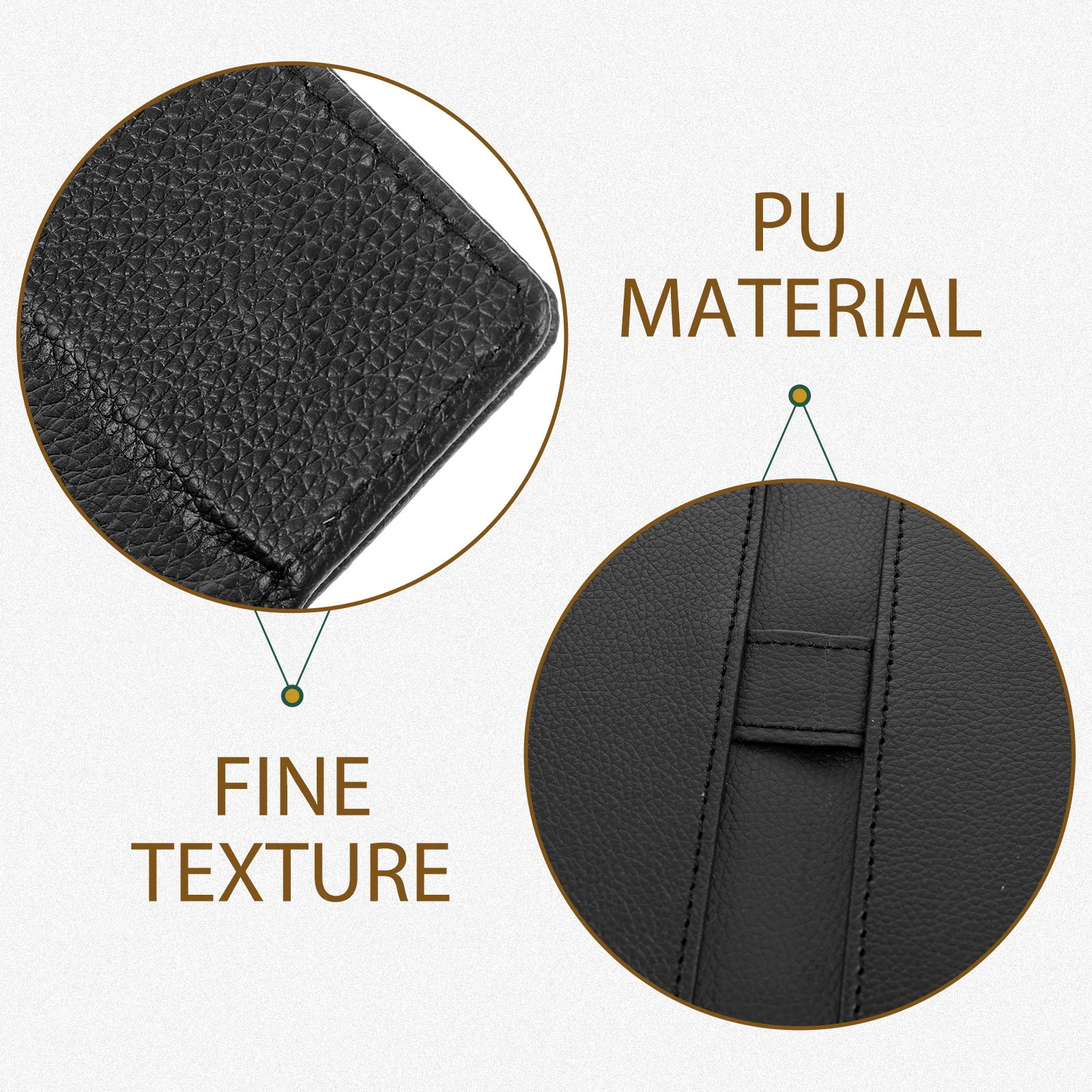 

Simple Style Restaurant Check Presenter Cash Registers Card Holder High-Class Material Menu Cover Holder Portable Order