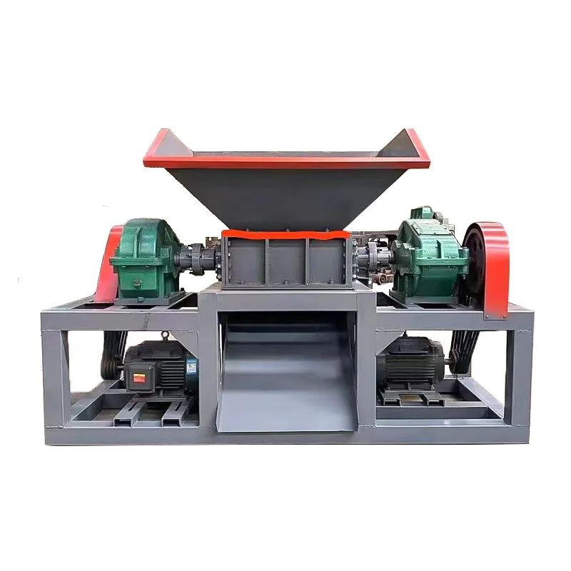 High Capacity Application Shredder Machine Perfect for Packaging Carton Recycling Industrial Double Shaft Shredder Customized