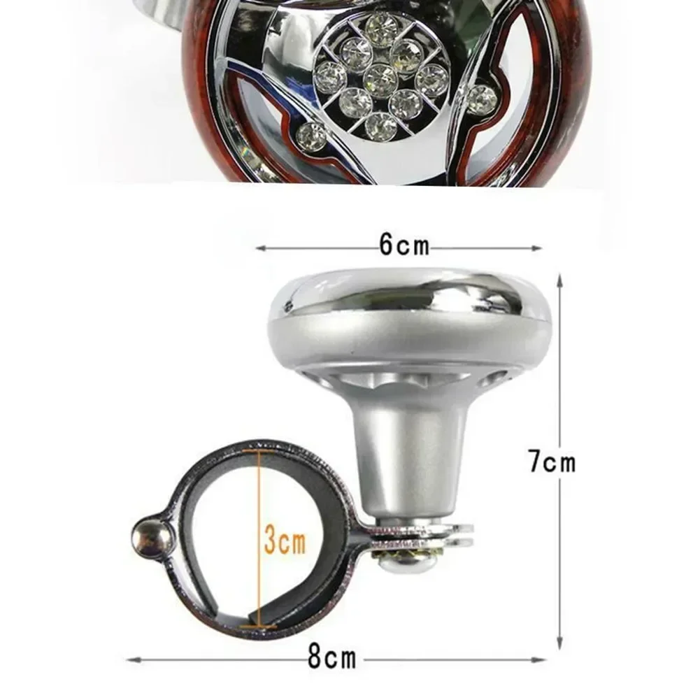 Auto Lenkrad Knopf Ball Auto LKW Lenkrad Hilfe Power Griff Assister Spinner Knopf Ball Universal – Detail 6
